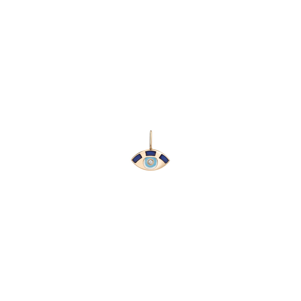 ENAMEL EVIL EYE CHARM